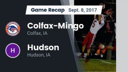Recap: Colfax-Mingo  vs. Hudson  2017