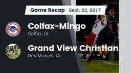 Recap: Colfax-Mingo  vs. Grand View Christian 2017