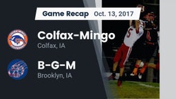 Recap: Colfax-Mingo  vs. B-G-M  2017