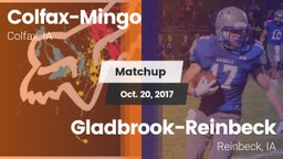 Matchup: Colfax-Mingo vs. Gladbrook-Reinbeck  2017