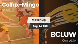 Matchup: Colfax-Mingo vs. BCLUW  2018