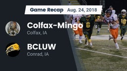 Recap: Colfax-Mingo  vs. BCLUW  2018