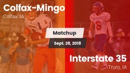 Matchup: Colfax-Mingo vs. Interstate 35  2018