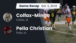 Recap: Colfax-Mingo  vs. Pella Christian  2018