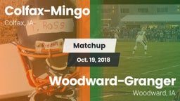 Matchup: Colfax-Mingo vs. Woodward-Granger  2018
