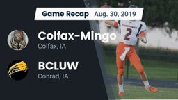 Recap: Colfax-Mingo  vs. BCLUW  2019