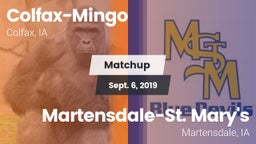 Matchup: Colfax-Mingo vs. Martensdale-St. Mary's  2019