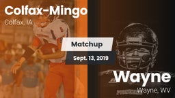 Matchup: Colfax-Mingo vs. Wayne  2019