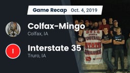 Recap: Colfax-Mingo  vs. Interstate 35  2019