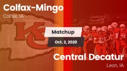 Matchup: Colfax-Mingo vs. Central Decatur  2020