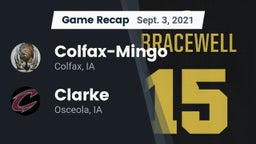 Recap: Colfax-Mingo  vs. Clarke  2021