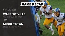 Recap: Walkersville  vs. Middletown  2015