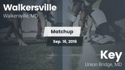 Matchup: Walkersville vs. Key  2016