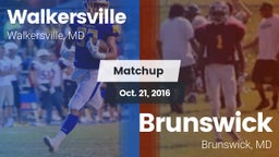Matchup: Walkersville vs. Brunswick  2016
