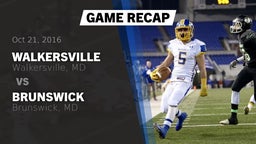 Recap: Walkersville  vs. Brunswick  2016