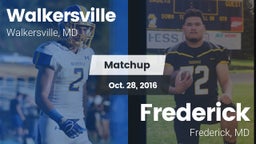 Matchup: Walkersville vs. Frederick  2016