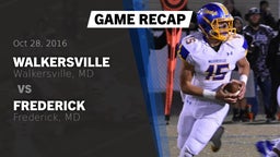 Recap: Walkersville  vs. Frederick  2016