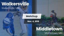 Matchup: Walkersville vs. Middletown  2016