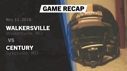 Recap: Walkersville  vs. Century  2016