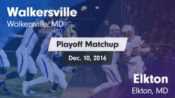 Matchup: Walkersville vs. Elkton  2016