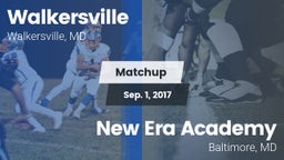 Matchup: Walkersville vs. New Era Academy  2017