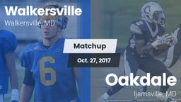 Matchup: Walkersville vs. Oakdale  2017