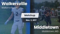 Matchup: Walkersville vs. Middletown  2017