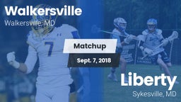 Matchup: Walkersville vs. Liberty  2018