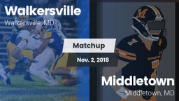 Matchup: Walkersville vs. Middletown  2018