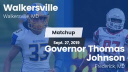 Matchup: Walkersville vs. Governor Thomas Johnson  2019