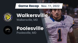 Recap: Walkersville  vs. Poolesville  2022