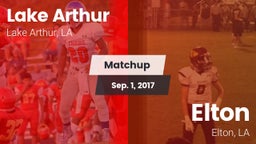Matchup: Lake Arthur vs. Elton  2017