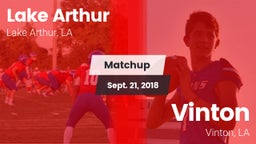 Matchup: Lake Arthur vs. Vinton  2018