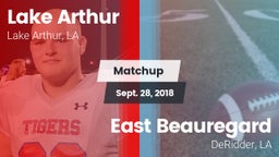 Matchup: Lake Arthur vs. East Beauregard  2018