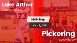 Matchup: Lake Arthur vs. Pickering  2019