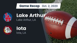 Recap: Lake Arthur  vs. Iota  2020