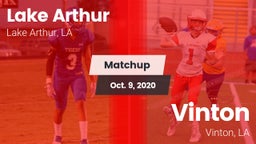 Matchup: Lake Arthur vs. Vinton  2020