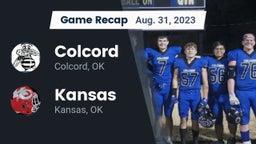 Recap: Colcord  vs. Kansas  2023