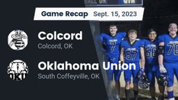 Recap: Colcord  vs. Oklahoma Union  2023