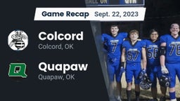 Recap: Colcord  vs. Quapaw  2023