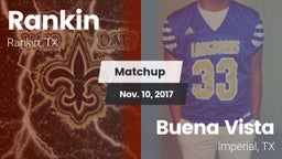 Matchup: Rankin vs. Buena Vista  2017