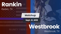 Matchup: Rankin vs. Westbrook  2018