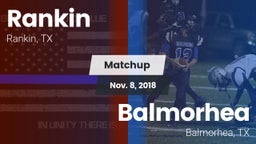 Matchup: Rankin vs. Balmorhea  2018