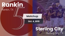 Matchup: Rankin vs. Sterling City  2019