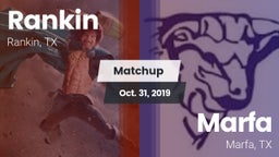 Matchup: Rankin vs. Marfa  2019