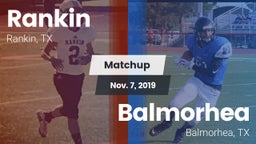 Matchup: Rankin vs. Balmorhea  2019