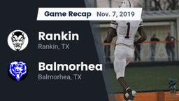 Recap: Rankin  vs. Balmorhea  2019