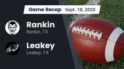 Recap: Rankin  vs. Leakey  2020