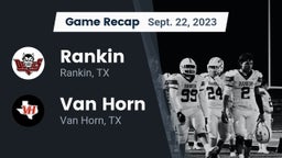 Recap: Rankin  vs. Van Horn  2023