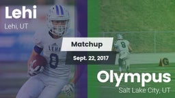 Matchup: Lehi vs. Olympus  2017